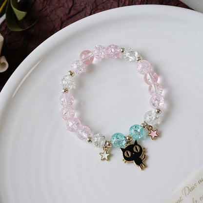 1 Piece Cartoon Style Fruit Alloy Beaded Kid's Women's Bracelets