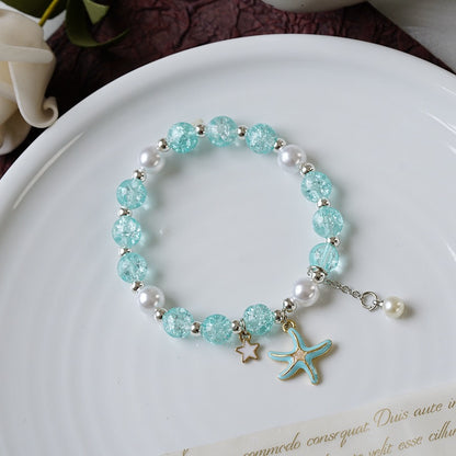 1 Piece Cartoon Style Fruit Alloy Beaded Kid's Women's Bracelets