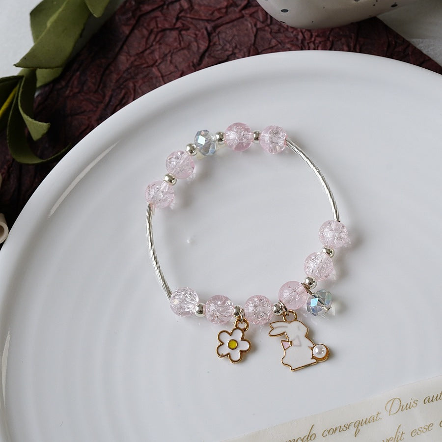 1 Piece Cartoon Style Fruit Alloy Beaded Kid's Women's Bracelets