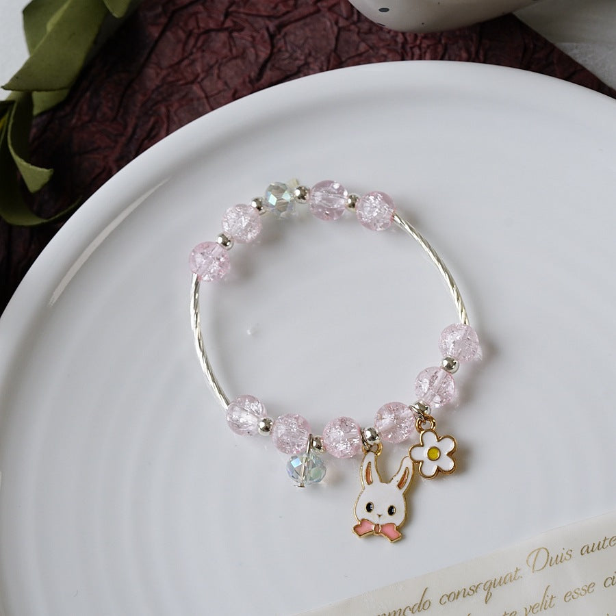 1 Piece Cartoon Style Fruit Alloy Beaded Kid's Women's Bracelets