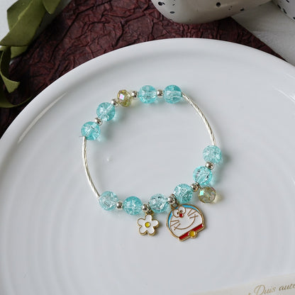 1 Piece Cartoon Style Fruit Alloy Beaded Kid's Women's Bracelets