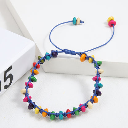 1 Piece Retro Geometric Resin Handmade Women's Bracelets