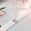 1 Piece Fashion Swan Alloy Copper Inlay Zircon Women's Necklace