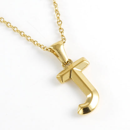 Fashion Letter Stainless Steel Titanium Steel Plating Pendant Necklace