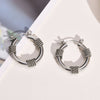 Fashion Geometric Stainless Steel Plating Earrings 1 Pair