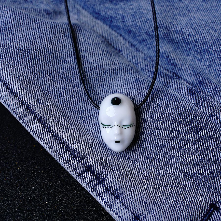 1 Piece Simple Style Doll Ceramics Unisex Necklace