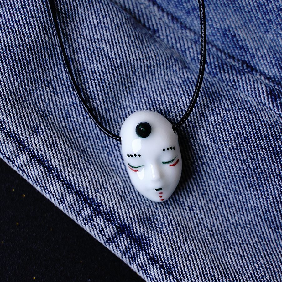 1 Piece Simple Style Doll Ceramics Unisex Necklace