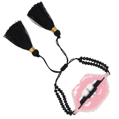 1 Piece Fashion Mouth Plastic Handmade Unisex Bracelets