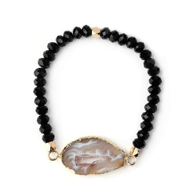 Fashion Geometric Agate Bracelets