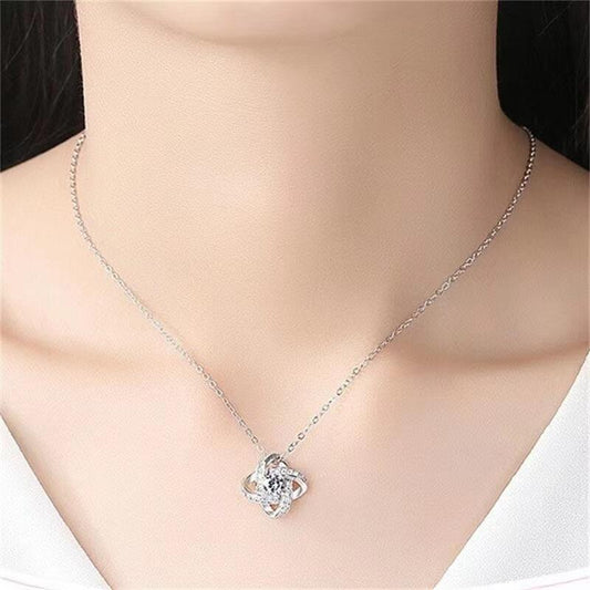 Simple Style Round Stainless Steel Hollow Out Diamond Earrings Necklace