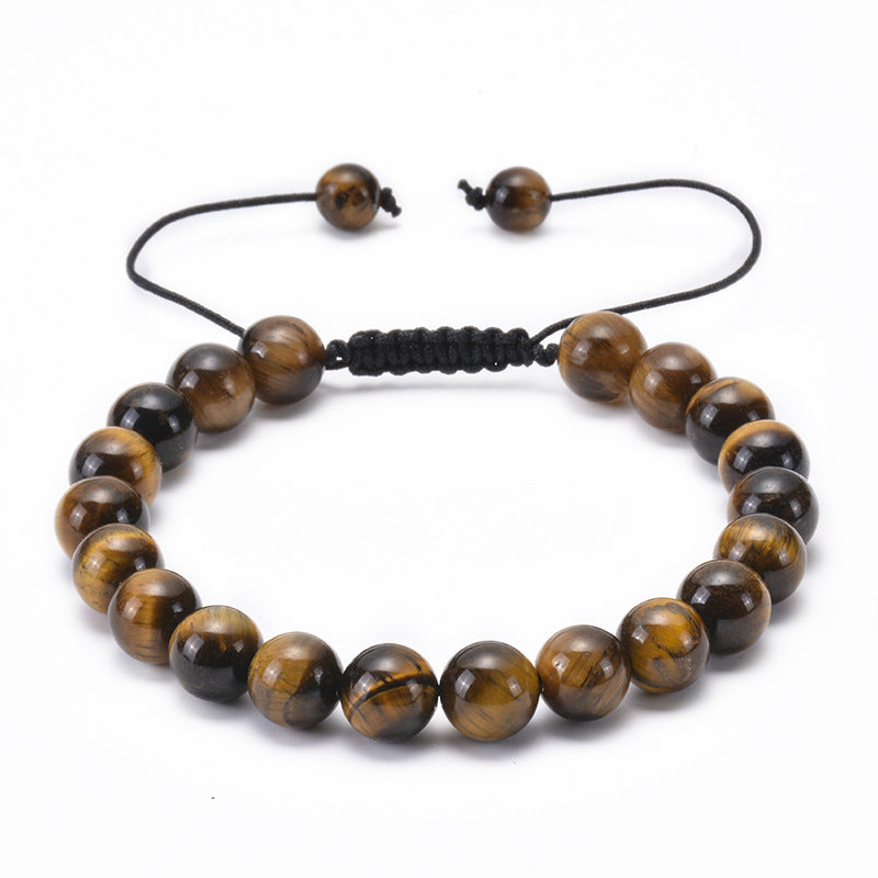 Simple Style Multicolor Agate Tiger Eye Lapis Lazuli Bracelets