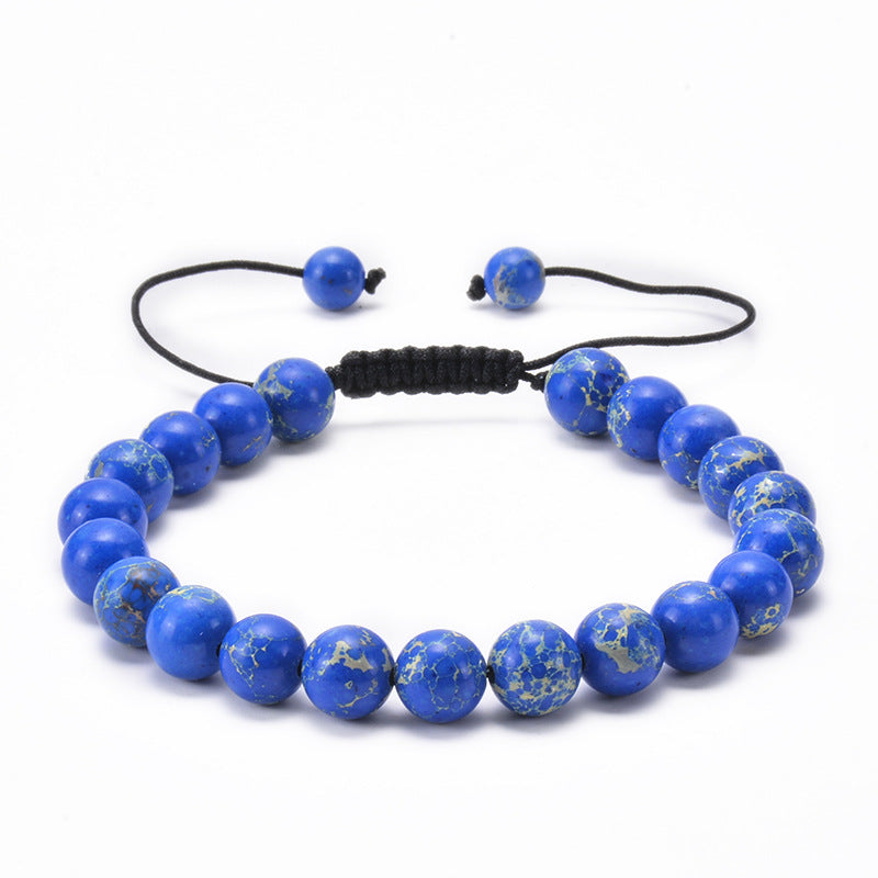 Simple Style Multicolor Agate Tiger Eye Lapis Lazuli Bracelets