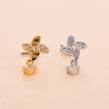 Fashion Star Metal Plating Zircon Nose Studs 1 Piece