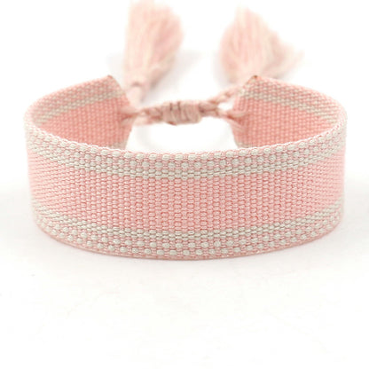 1 Piece Ethnic Style Polyester Handmade Unisex Bracelets