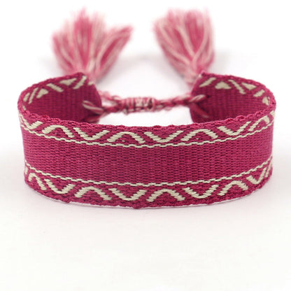 1 Piece Ethnic Style Polyester Handmade Unisex Bracelets