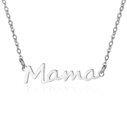 1 Piece Simple Style Letter Alloy Plating Women's Necklace