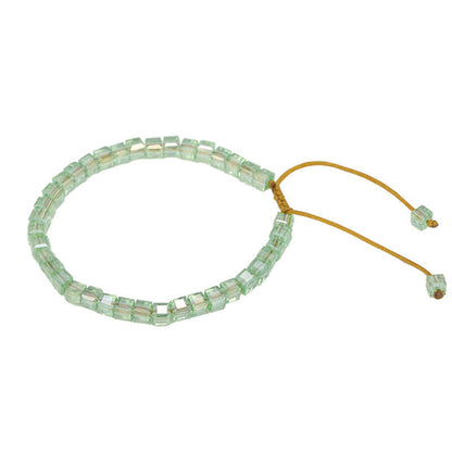 Simple Style Geometric Glass Glass Wholesale Bracelets