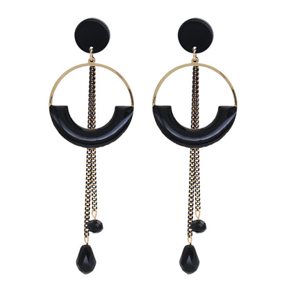 1 Pair Fashion Geometric Alloy Plating Women's Drop Earrings