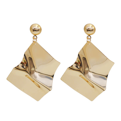 1 Pair Fashion Geometric Alloy Plating Women's Drop Earrings