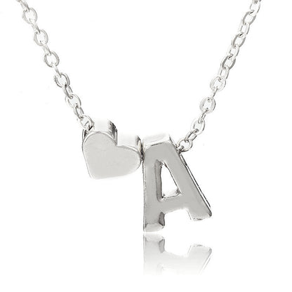 1 Piece Fashion Letter Alloy Chain Women's Pendant Necklace