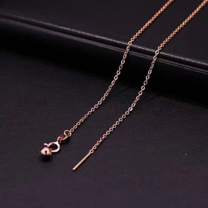 Simple Style Geometric Titanium Steel Plating Necklace 1 Piece