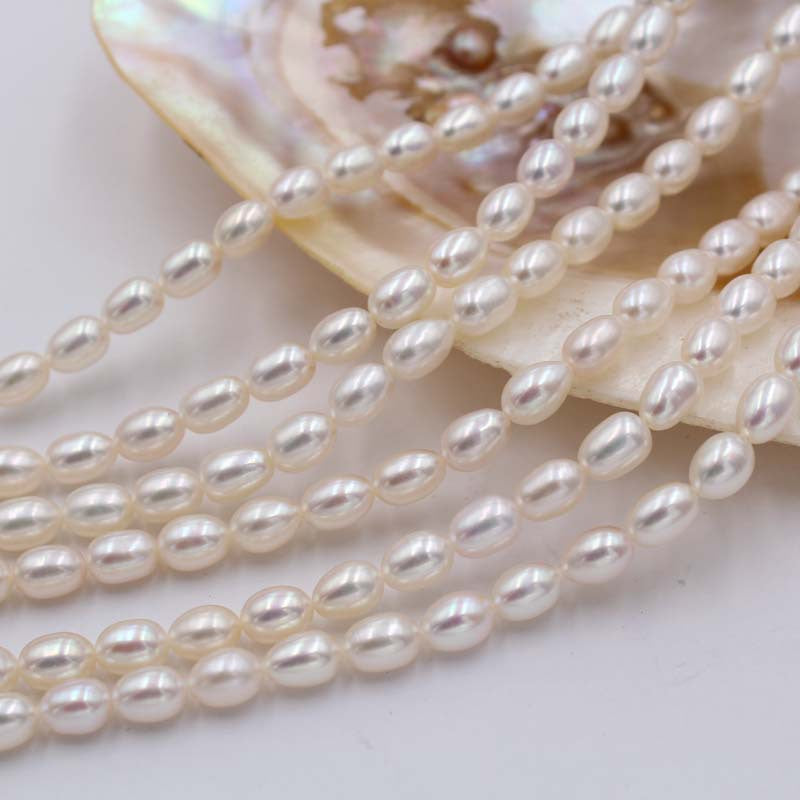 Ethnic Style Solid Color Baroque Pearls Beaded 1 Set