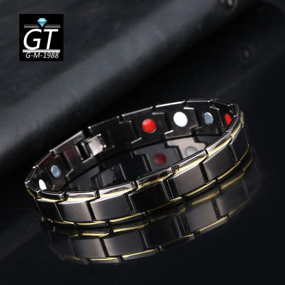 1 Piece Fashion Geometric Metal Plating Men's Bracelets