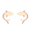 Simple Style Animal Stainless Steel Ear Studs 1 Pair