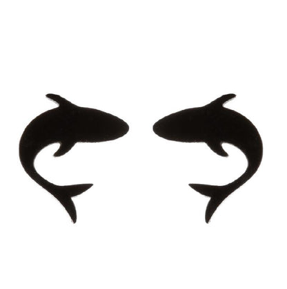 Simple Style Animal Stainless Steel Ear Studs 1 Pair