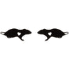 Simple Style Animal Stainless Steel Ear Studs 1 Pair