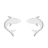 Simple Style Animal Stainless Steel Ear Studs 1 Pair