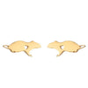 Simple Style Animal Stainless Steel Ear Studs 1 Pair