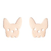 Simple Style Animal Stainless Steel Ear Studs 1 Pair