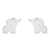 Simple Style Animal Stainless Steel Ear Studs 1 Pair