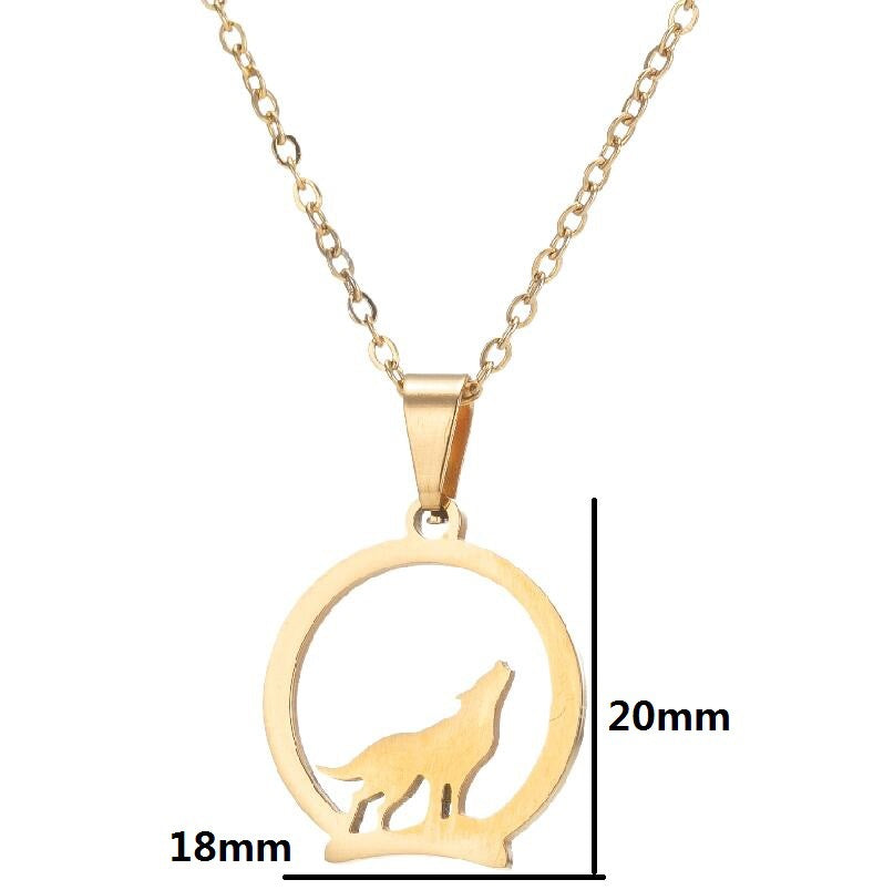 Ins Style Geometric Stainless Steel Plating Necklace 1 Piece