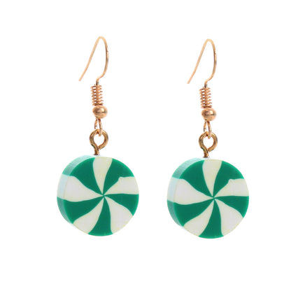 1 Pair Ethnic Style Geometric Soft Clay St. Patrick Women's Drop Earrings