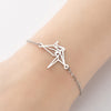 Fashion Animal 201 Stainless Steel 18K Gold Plated Bracelets In Bulk