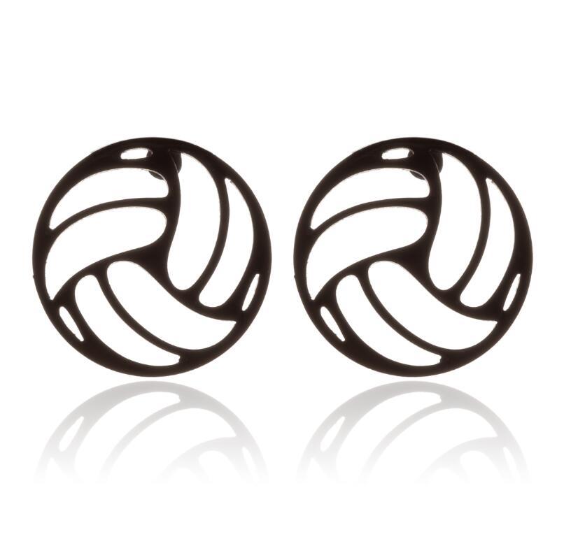 1 Pair Fashion Ball Stainless Steel Plating Ear Studs