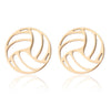 1 Pair Fashion Ball Stainless Steel Plating Ear Studs