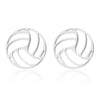 1 Pair Fashion Ball Stainless Steel Plating Ear Studs