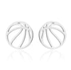 1 Pair Fashion Ball Stainless Steel Plating Ear Studs