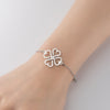 1 Piece Simple Style Leaf Ball Stainless Steel Plating Bracelets