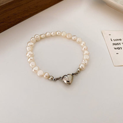 Fashion Star Heart Shape Butterfly Artificial Pearl Wholesale Bracelets