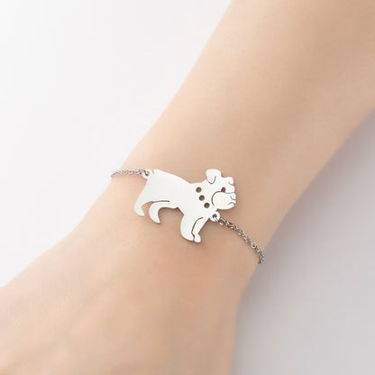 Cute Animal Stainless Steel Plating Bracelets