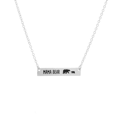 1 Piece Mama Simple Style Letter Alloy Plating Mother's Day Women's Necklace