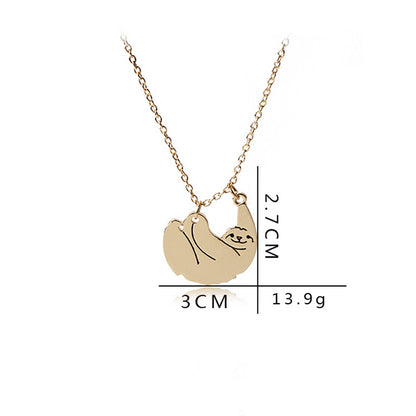 Cute Animal Alloy Plating Women's Pendant Necklace