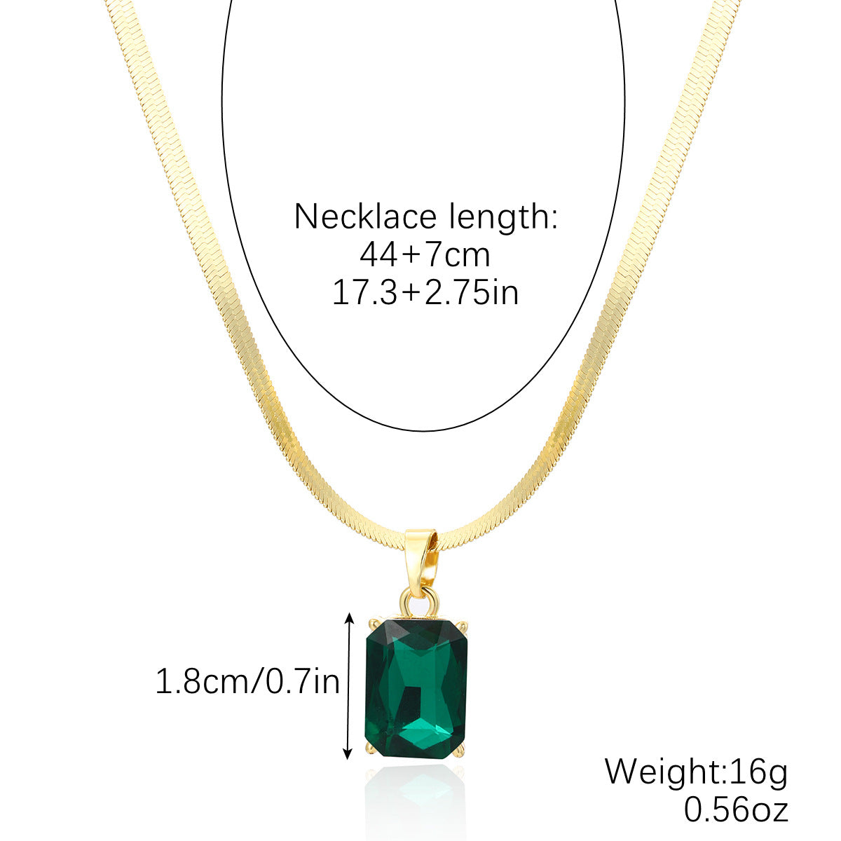 Simple Style Heart Shape Artificial Crystal Alloy Plating Inlay Artificial Gemstones Women's Pendant Necklace