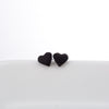 Simple Style Heart Shape Stainless Steel Plating Earrings