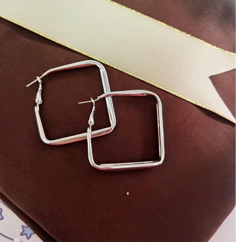 1 Pair Exaggerated Geometric Alloy Plating Women's Earrings