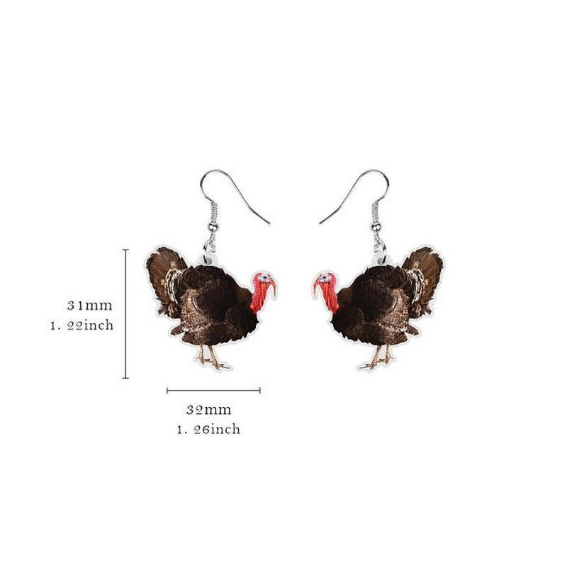 1 Pair Fashion Animal Arylic Women's Drop Earrings